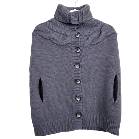 Club Monaco Gray Wool Angora Cashmere Blend Shrug Cardigan Women's Size XS - Picture 7 of 13